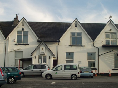 Front entrance of Landore Social Club